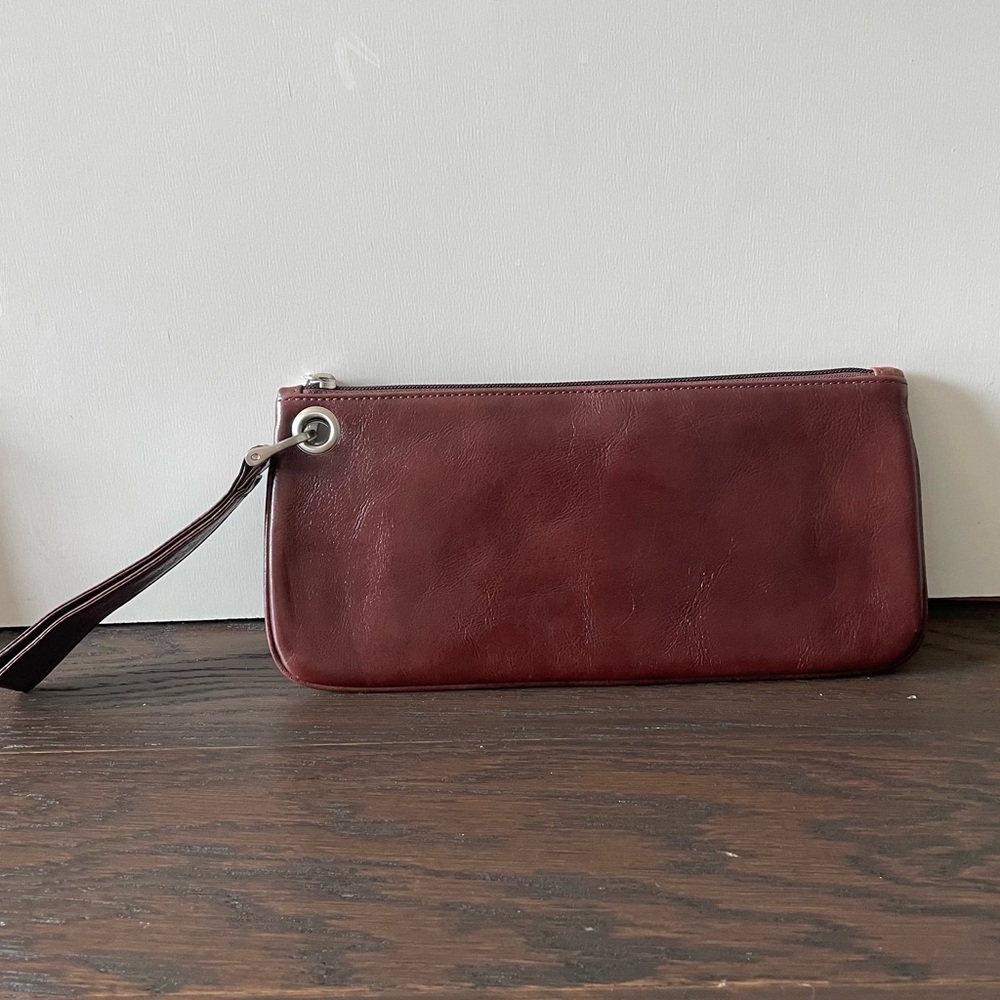 HOBO clutch/wristlet, brown